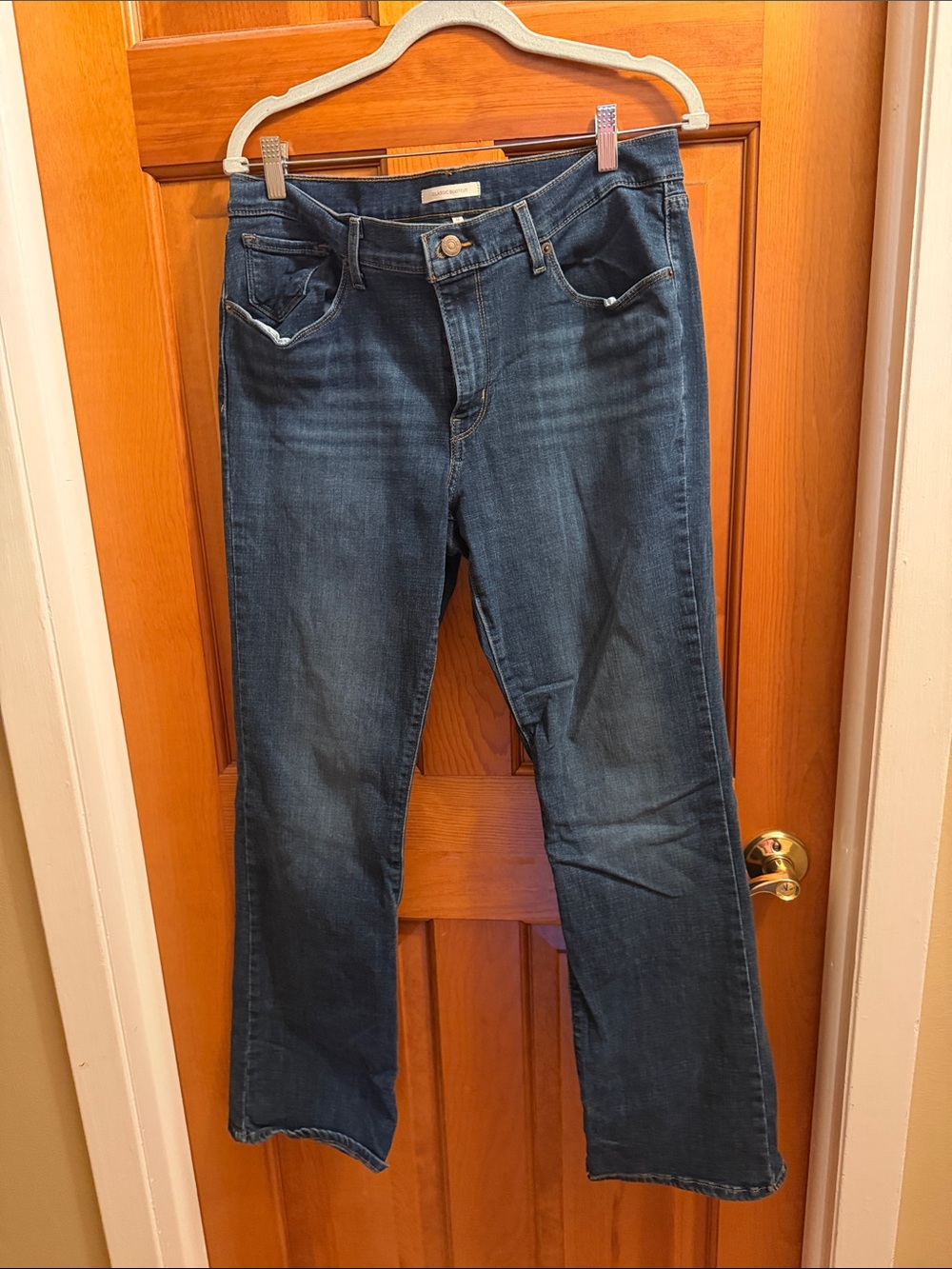 Levi's Dark Blue Flare Jeans